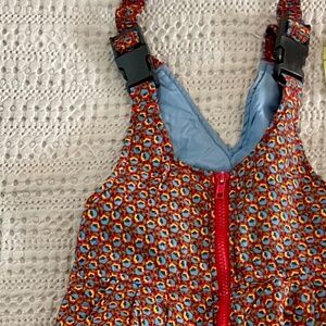 Hanna Andersson Vintage Snow Overalls, Size 110